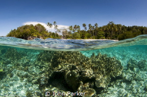 Island Split, Raja Ampat by John Parker 